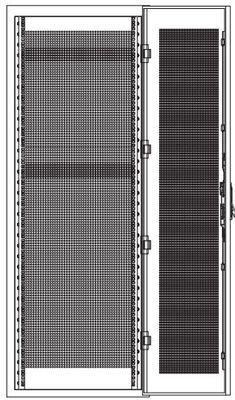 IP20 EN 60529 Telecomkast voor binnen Natuurlijke warmte Straling Koelmodus