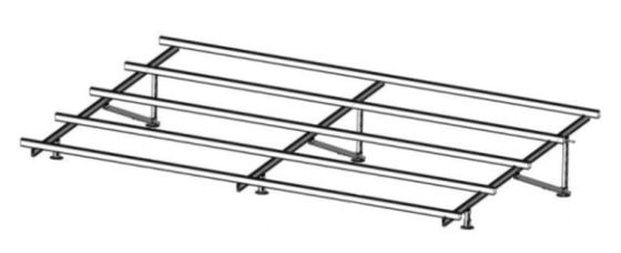 Poolhoogte 4.5m Zonnepaneel Ondersteuning Structuur Aluminiumlegering Zonnestraling